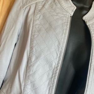 WhiteHouse Black Market Moto Zip Jacket